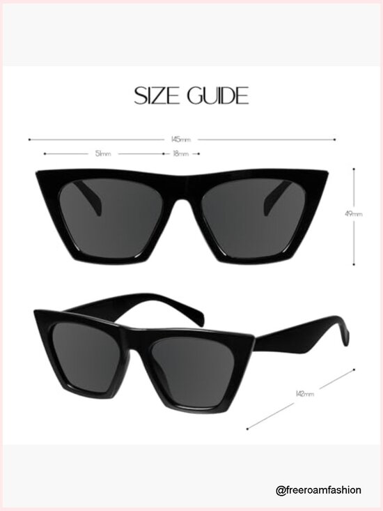 Cat Eye Sunglasses Retro UV400 Protection Lightweight Polycarbonate Gradient main image 2